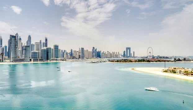 Stunning 3BR at the Palm w Beach Access - Foto 4, Habitación