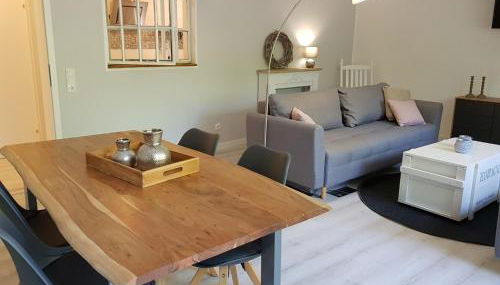 Große, helle Ferienwohnung mit 2 Balkonen auf dem Kastanienhof Oetzen in der Lüneburger Heide - Foto 5