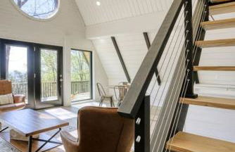 The Black Aframe - HOT TUB and Mountain Views - Foto 25