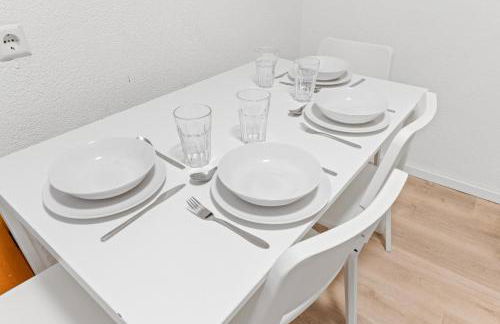 Worker Apartments Oberboihingen near Stuttgart, Nürtingen, Autobahn A8, Parking,Wifi,Smart,Smart TV - Foto 44