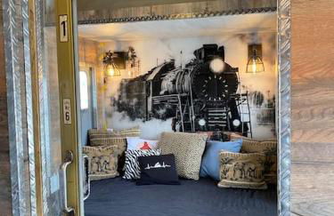 Gleis 2, Waggon mit Ofen, optional mit Whirlpool und Sauna - Foto 9