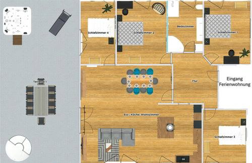 Kleeoase - Luxus Apartment- Jacuzzi - Dachterrasse - Kochinsel - kostenlose Parkplätze - See in 10 min - Foto 47