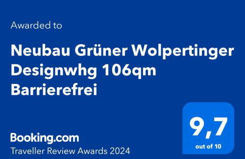 Neubau Grüner Wolpertinger Designwhg 106qm Barrierefrei - Foto 54