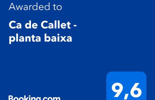 Ca de Callet - planta baixa - Foto 19