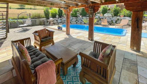 Ferienhaus Kappel mit Pool - Foto 3, sunbed