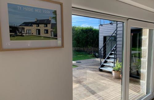 Ty Marie Neiz Vran - Villa luxe vue mer, 80 mètres de la plage - Photo 36