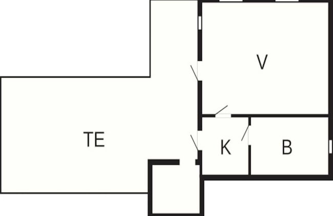 2 Person Holiday Home in Kode - Foto 5