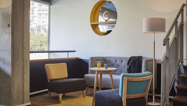 Sala de estar do lobby