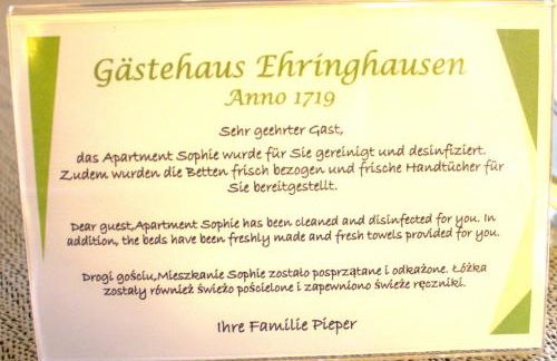 Gästehaus Ehringhausen 63 (Anno 1719) - Foto 15