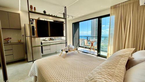 Loft Luxo na Vitoria Piscina Academia Varanda Vista Mar Garagem Segurança 1412 SOUL VIP - Foto 2