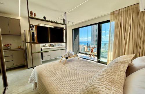 Apto de Luxo no Corredor da Vitoria com Piscina Academia Varanda Vista Mar Garagem - Foto 1