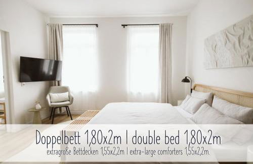 ApartNaest Radeberg - vollausgestattete 1 - bis 4-Zimmer Apartments l 24h Zugang per Code l Check-in Anleitung über Posteingang l Parkplatz auf Anfrage l Frühstück optional - Foto 5