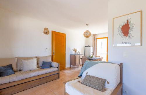 Capra Scorsa - Appt vue mer et piscine partagée - Foto 9