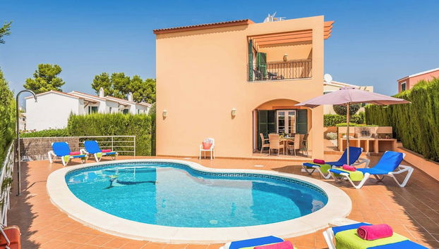 Fassade der Unterkunft