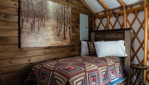 Creekside Cove Luxury Yurt w Hot Tub in Nantahala - Foto 4