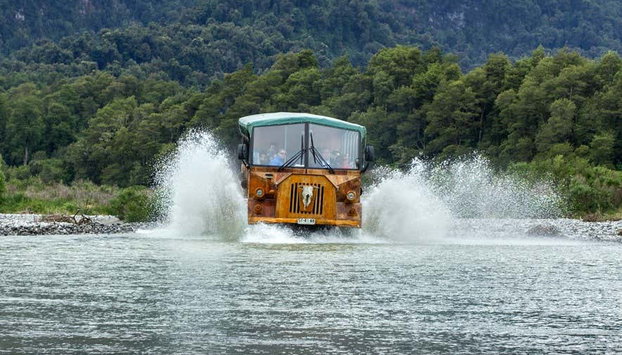 Visite de la vallée du río Negro - Photo 2, En camion tout-terrain dans la vallée du río Negro