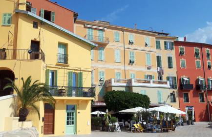 Studio vue mer, balcon face port de Garavan, plage et gare à pied - Foto 16
