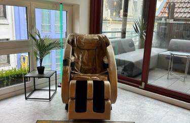 City-Apartment mit Dachterrasse & Massagesessel in der Fußgängerzone K4 - Photo 4