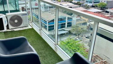 Flat Vista Mar Miolo Praia Canto Piscina Cama Queen Ar - Foto 2