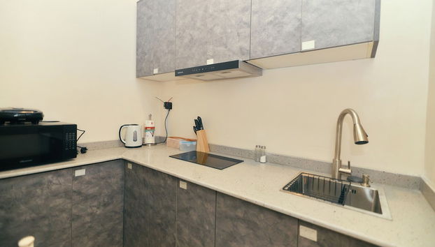 AJs Serenity Suites - Foto 4, Cozinha privada