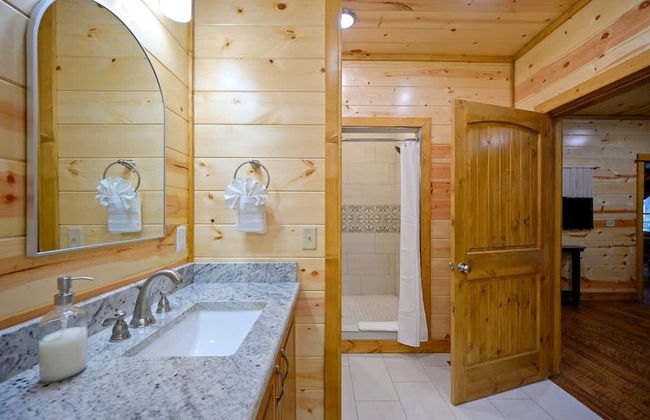 Massive Hochatown Lodge w spa Basketball More - Foto 39