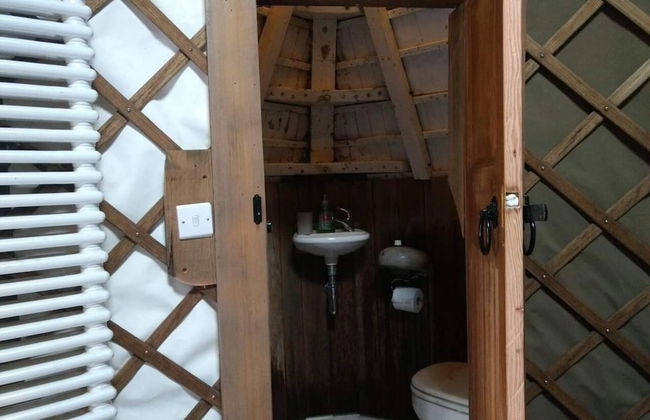 Bembridge Harbour Yurt - Log Burner - Wifi - Foto 13