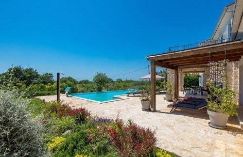 Villa Plava with Panoramic Seaview and big pool - Foto 53