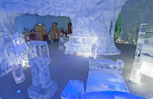 Ingresso do parque Mundo Gelado do Capitão - Foto 2