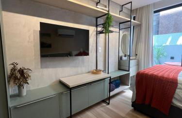 Viva hospedagens - Flat 009 beira mar com Varanda e piscina aquecida - Photo 23