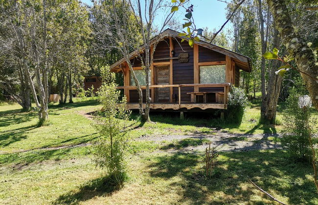 Wonderful Rustic Cabin 2, With Native Logs, on the Banks of the Trancura River - Foto 43