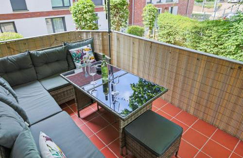 ARCHIPEL - Balkon - nahe Hamburg - Lounge - Smart TV - Parking - Foto 17