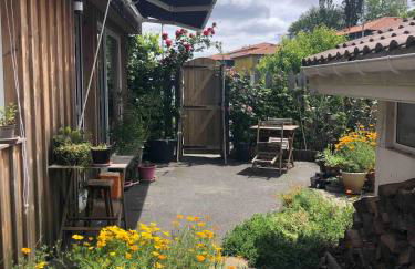 Deux studios bois terrasse jardin bassin et océan - Foto 19