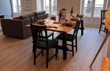 Bel appartement T3 au 1er étage avec cour intérieure au RDC - Villa Marie - Foto 6