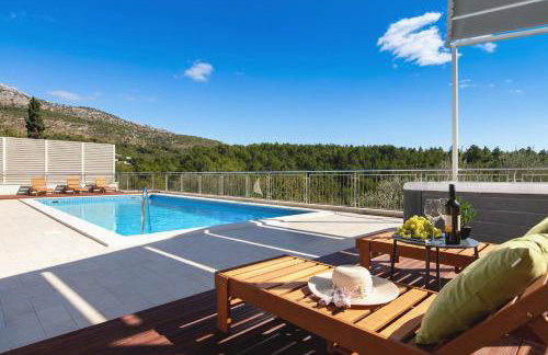 Luxury Villa Lovric with private heated pool, Jacuzzi, Sauna and private tavern - Foto 9