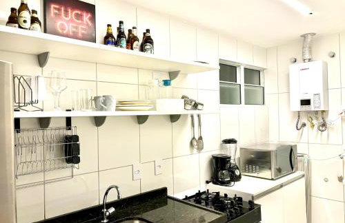 Apartamento com piscina Praia de Iracema, Aquarius Residence-Fortaleza - Foto 5