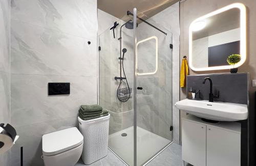 bonquartier - Design Apartment mit Balkon, Arbeitsplatz und Parkplatz - Foto 22