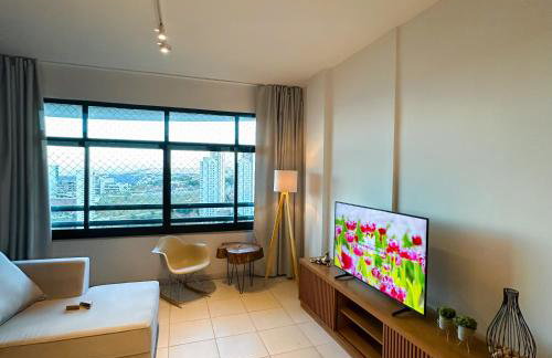 Apê Turquesa I Vista incrível Vila da Serra MaterDei Biocor Nova Lima - Foto 8