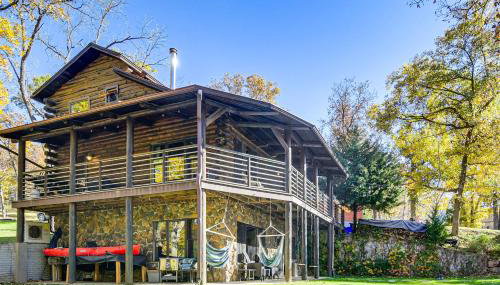 Private Beach! Lakefront Cabin in Panora - Foto 2