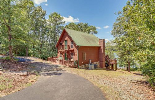 Peaceful Greers Ferry Cabin with Deck and Lake View! - Foto 43