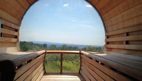 Gîte Lavande vue Luberon 33 hectares piscine Spa Sauna au cœur de Provence - Foto 5