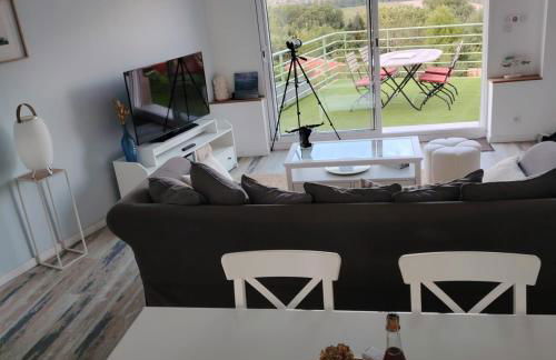 Terrasse du Mont St Michel, vue imprenable, appart cosy proche Mont St Michel - Foto 8