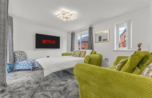 Large Family House with free parking - 3 bedrooms 6 beds - Foto 14