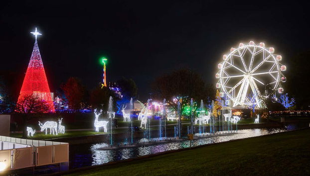 Você vai querer subir na roda-gigante natalina