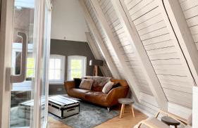 Gemütliche Maisonettewohnung mit Dachterrasse am Schloß - Photo 8