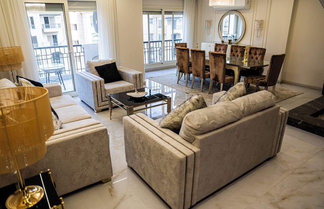 Xuru Stays I Imperial & Inviting 3bdr Duplex w/ Roof @new Cairo - Foto 22