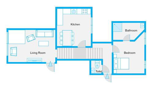 The Düsseldorfer, 1 BR, 1 living room, group & family friendly, ideal for 2 - 4 Guests - Photo 13