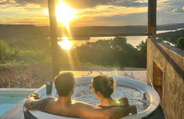 RANCHO NATURE piscina e hidromassagem no LAGO CORUMBÁ 4 ALEXANIA - Foto 12