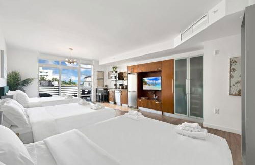Stylish Studio in South Beach with Ocean Views - Foto 14