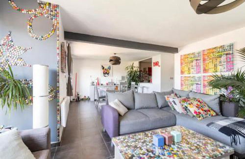 le Patchwork-Loft calme et cozy+parking privé - Foto 60