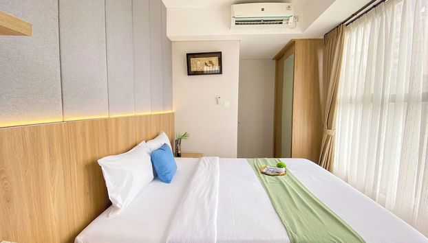 Homey And Good Place 2Br Transpark Bintaro Apartment - Foto 3, Habitación